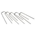 Agrafe metalice pentru fixare la sol Garden E1203 4x15 cm, set 40 buc