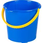 Găleată Neco Secchio 10 L, albastră, cu cioc de scurgere și mâner