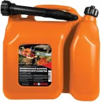 Canistră combinată Sheron 6L combustibil + 2,5L ulei, cu pâlnie
