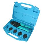 Clește de sertizat Whirlpower 177-0105, set 6 piese, 0,5–6 mm², în cutie