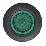 Roată de schimb Greenlawn pentru roabă 38 cm, cu rulment