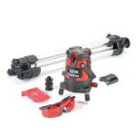 Laser liniar Kapro 875S Prolaser RedBeam cu Beamfinder, în valiză