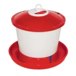 Adăpătoare Rapid Clean Chickens pentru păsări, 9 L, plastic cu umplere de sus