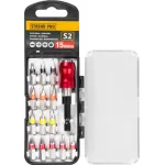 Set biți Strend Pro S2, 15 piese 25 mm cu adaptor magnetic