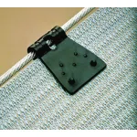 Sponă FastClip C.002 pentru fixare plasă de umbrire pe gard, set 20 bucăți
