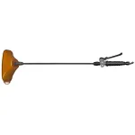 Tijă pulverizator Kingjet din fibră de sticlă 50 cm, cu mâner și duză + clopot erbicid