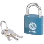 Lacăt Blossom BC29 25 mm cu chei unice (Unique), pentru porți și dulapuri