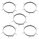 Cleme pentru aerator de gazon 5 buc cu țăruși Ø 30 cm, fier GartenMobel Dekor