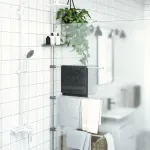 Suport pentru prosoape, 47x280 cm, aluminiu GartenMobel Dekor