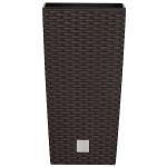 Kvetináč s vložkou RATO Square 225, hnedý