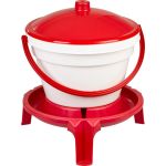 Napájačka RAPID CLEAN, pre hydinu, s nožkami, 12 lit., plast