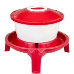 Adăpătoare Rapid Clean pentru păsări 6 L, cu picioare, plastic igienic