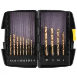 Set burghie pentru metal Strend Pro FD038, 13 piese, 1.5–6.5 mm