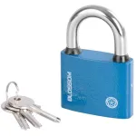 Lacăt Blossom BC29 60 mm tip Unique pentru porți, uși și dulapuri, albastru