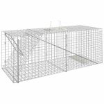 Capcană pentru animale 64,5x25x26,5 cm, fier galvanizat GartenMobel Dekor
