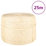 Frânghie, 25 m, sisal 100%, 10 mm GartenMobel Dekor