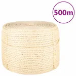 Frânghie, 500 m, sisal 100%, 10 mm GartenMobel Dekor