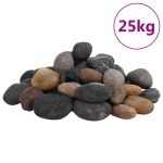 Pietricele lustruite, 25 kg, culori mixte, 5-8 cm GartenMobel Dekor