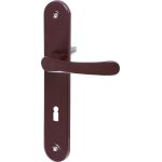 Clancă pentru uși de interior MagicHome Manuela K90, maro, cu șild oval