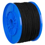 Sfoară polipropilenă Strend Pro MDB200 4 mm, 200 m, neagră, 76 kg