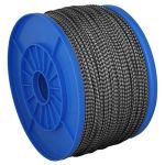 Frânghie din polipropilenă Strend Pro 3 mm, 380 m, 43 kg, neagră