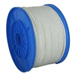Sfoară din nylon Strend Pro NDB200, 6 mm, albă, 90 m, 576 kg