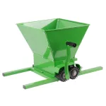Zdrobitor manual de struguri Viva, metalic, 8,5 kg, culoare verde