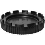 Veko JPP na 50 lit. barel, čierne, širokohrdlé