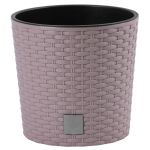 Kvetináč s vložkou RATO Round 300, mocca