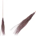 Mătură din mesteacăn cu coadă din lemn, pentru curte și gospodărie