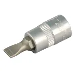 Cap tubular cu bit plat Whirlpower 16127-11 SL5.5x32 mm, 1/4", Cr-V S2