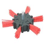 Perie circulară din nylon Strend Pro AWB-021 100 mm, cu tijă 6 mm, G80