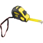 Ruletă cu auto-retragere GIANTOP 2 m, 16 mm, carcasă cauciucată cu frână