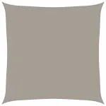 Pânză parasolar, gri deschis, 5x5 m, pătrat, 160 g/m², HDPE GartenMobel Dekor