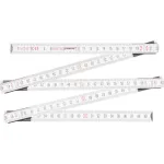 Metru pliant din lemn Strend Pro Premium WR105, 1 m, pentru măsurători precise