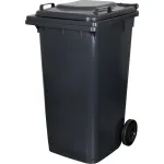 Pubelă ICS GB4 240 L gri, cu roți, pentru colectarea deșeurilor