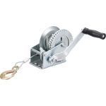 Troliu manual Strend Pro HW-100-400, cu clichet, cablu din oțel 8 m (4,5 mm), 400 kg