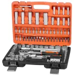 Trusă scule Strend Pro S210, 108 piese, în valiză, 1/4" + 1/2"