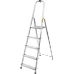 Scară pliabilă din aluminiu Strend Pro ALD cu 5 trepte, max. 125 kg