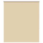 Jaluzea cu role opace Bej 140x175 cm Lățime material 136,6 cm GartenMobel Dekor