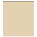 Jaluzea cu role opace bej 140x130 cm Lățime material 136,6 cm GartenMobel Dekor