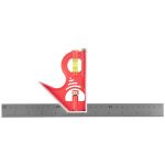 Echer Kapro 352, 300 mm, cu nivelă, riglă inox și ac de trasare