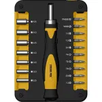 Set biti si capete Strend Pro WT536, 18 piese, cu surubelnita pentru precizie