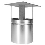 Pălărie coș de fum Ø152 mm din oțel, protecție anti-ploaie pentru horn