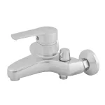 Baterie pentru cadă Fleko FZBC-203, montaj pe perete, finisaj crom