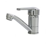 Baterie pentru lavoar Fleko FZLF(B)-203, monocomanda, finisaj cromat