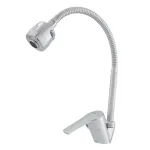 Baterie de bucătărie Fleko FZUF(17)-203 cu duș extractabil și pipă flexibilă