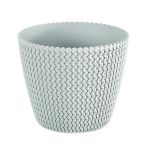 Kvetináč SPLOFY 218/184 mm, 5.0 lit., biely