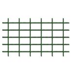 Mriežka Garden MEK6 145x42,5 cm, 4/4,7 mm, PVC/oceľ, oporná na kvety, zelená, záhradnícka