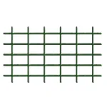 Grilaj suport verde pentru plante cățărătoare Garden MEK6, 145x72,5 cm, oțel/PVC